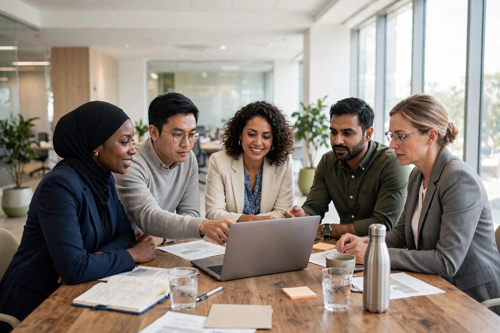 CredBills billing specialists discussing a client account